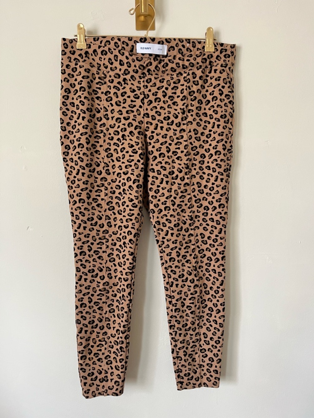 Old Navy Brown Leopard Print Leggings size L